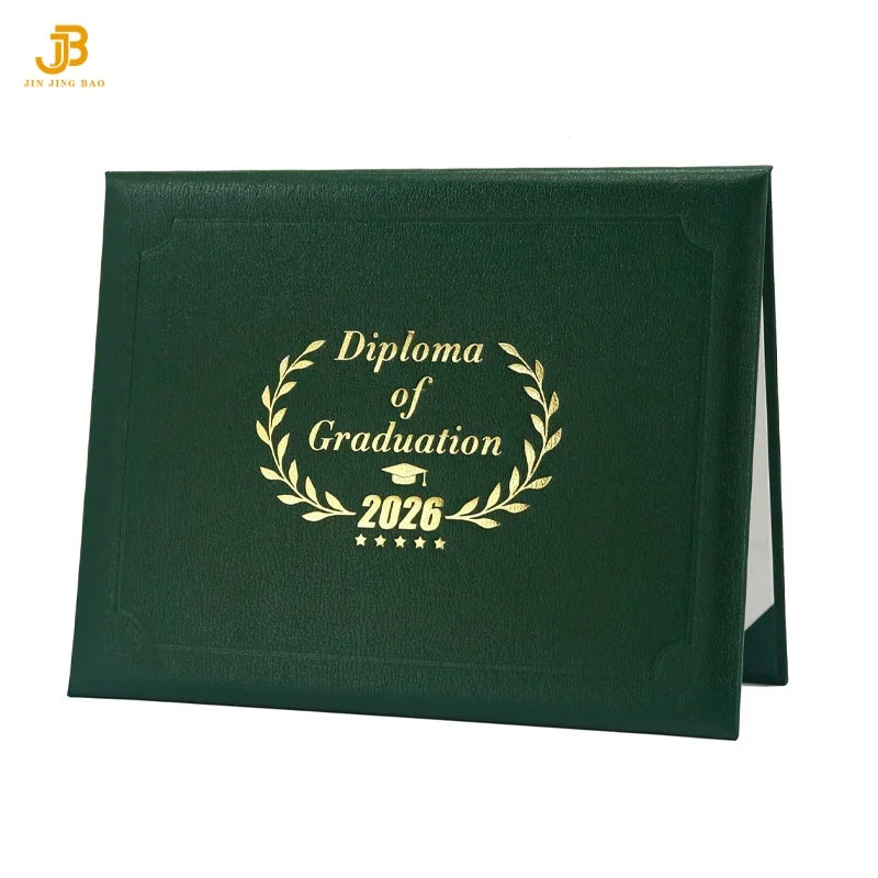 Factory Direct Leatherette Diploma Cover With Custom Logo