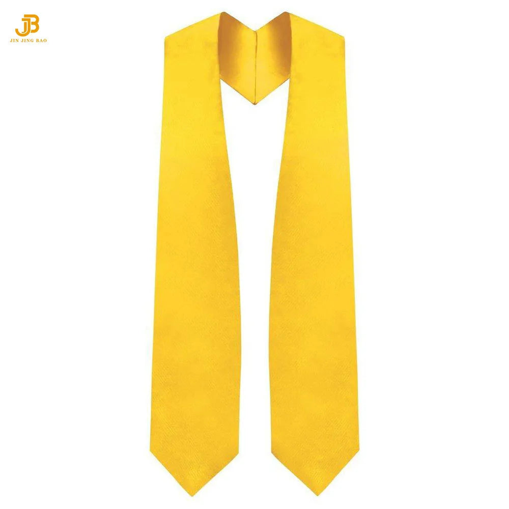 Customized Satin Cheap University Adult Graduation Sash Different Flag Scarf for Students