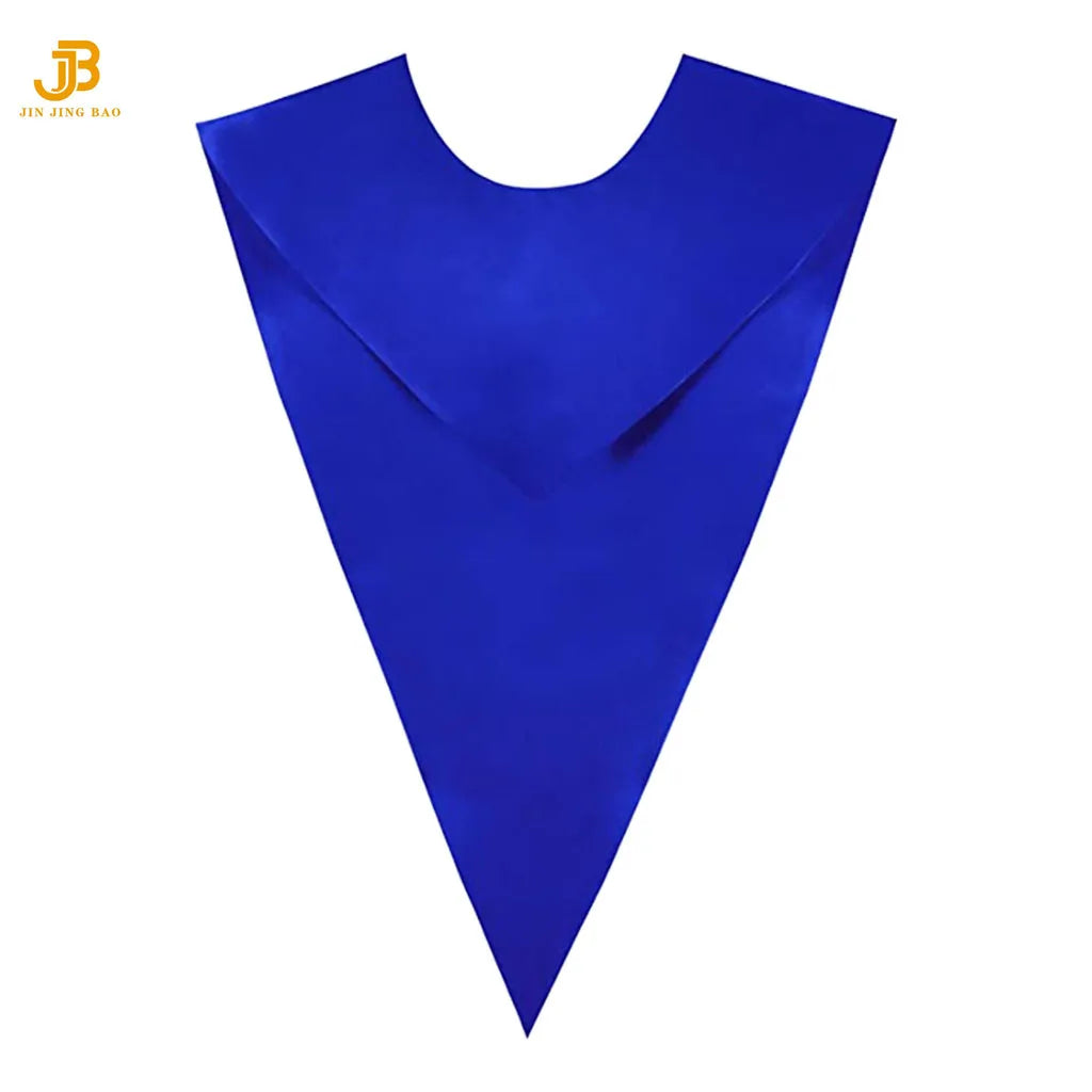 Factory Supply Unisex Fashion Choir Stole for Adults Church Solid Color Satin