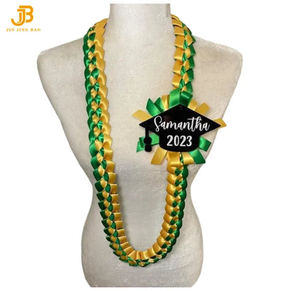 Lei Home Ribbon Lies Graduation Gift Men Women Kids Party Accessories Hawaii Flower Lei