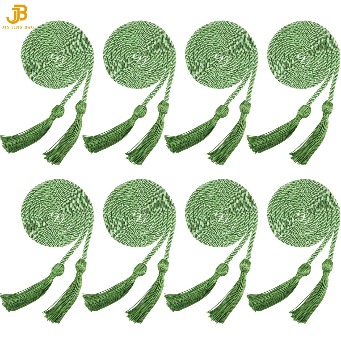 Single Cords Black Light Green Old Gold Multicolor Graduation Cords Graduation Cord Graduation Honor Cords