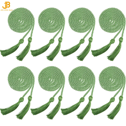 Single Cords Black Light Green Old Gold Multicolor Graduation Cords Graduation Cord Graduation Honor Cords