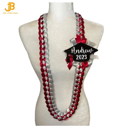 Lei Home Ribbon Lies Graduation Gift Men Women Kids Party Accessories Hawaii Flower Lei