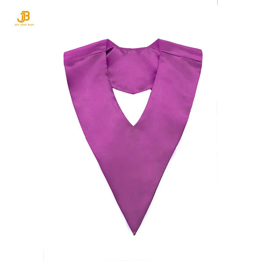 Best Quality V Stole Graduation Academic Sash Embroidered Graduation Stoles in Stock