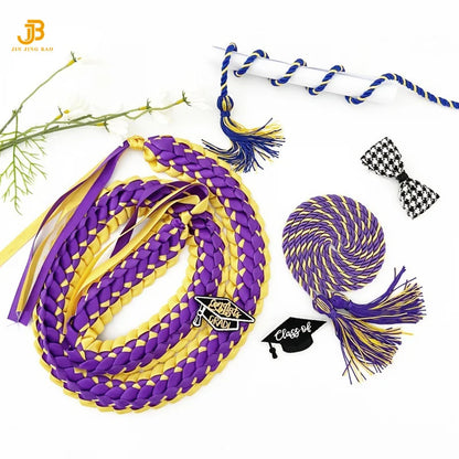 2025 Graduation Leis Ribbon 120CM Satin Ribbon Leis for College Back to School