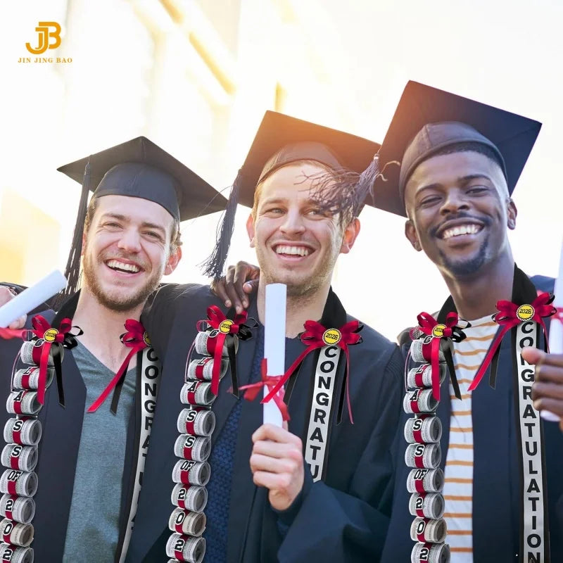Graduation Leis Class of 2026 Eco-Friendly Polyester Fashion Ribbon Wreath & Sash Party Decoration