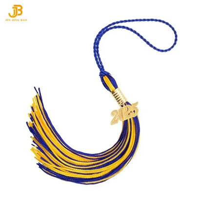 New Hot Selling Wholesale Multi-color 2025 Graduation Tassel Jewelry Doctoral Hat Graduation Rope Handmade Hat Tassel
