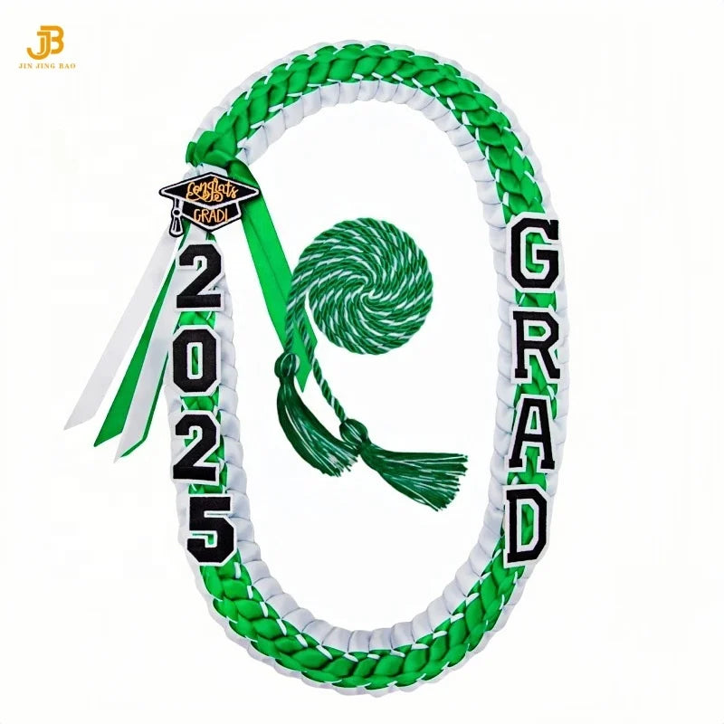 Factory Custom Good Quality Wholesale College Graduation Garland University Ceremony Graduation Necklace Flower for Graduate