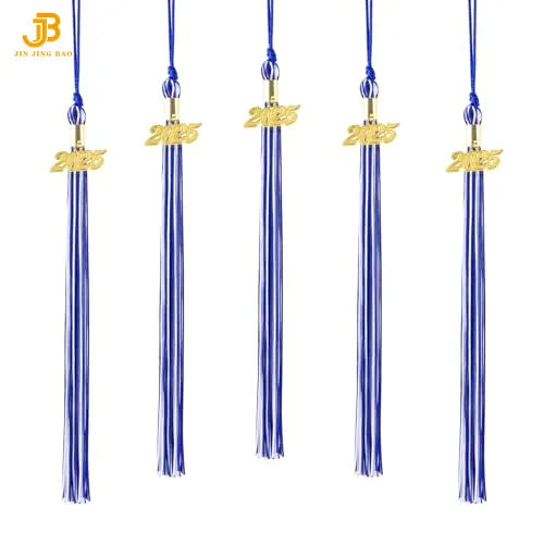 New Hot Selling Wholesale Multi-color 2025 Graduation Tassel Jewelry Doctoral Hat Graduation Rope Handmade Hat Tassel