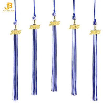 New Hot Selling Wholesale Multi-color 2025 Graduation Tassel Jewelry Doctoral Hat Graduation Rope Handmade Hat Tassel