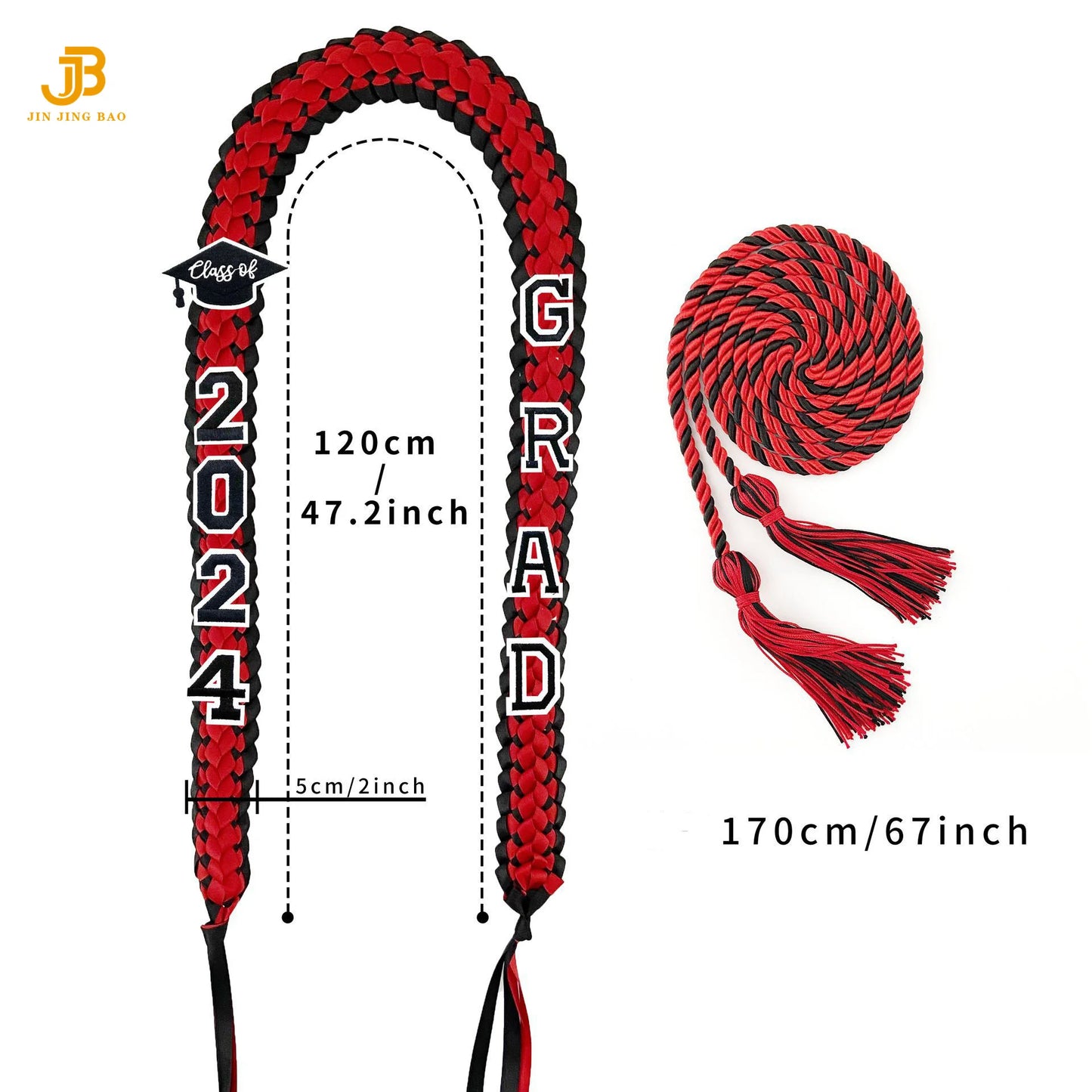 2025 Graduation Gift Party Accessories Graduation Leis Ribbon Leis