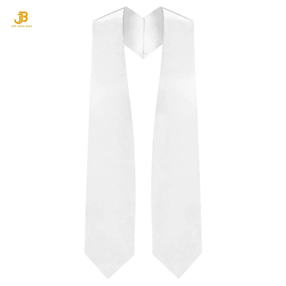 Customized Satin Cheap University Adult Graduation Sash Different Flag Scarf for Students