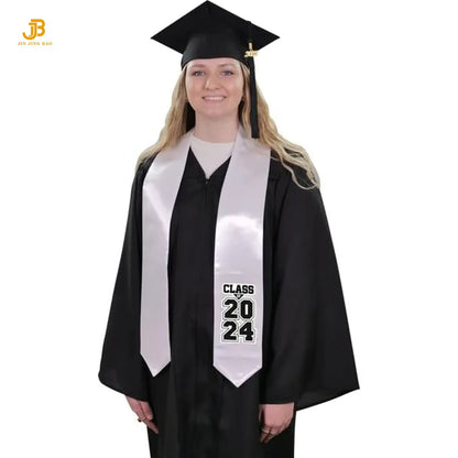 Customized Cheap Flag Satin Adult Student Graduation Sash Fashion Accessories for Ceremony Stole