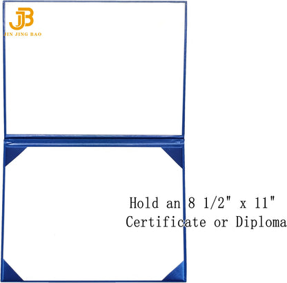 Custom Cover Certificate Printing College Degree Graduation Diploma University Certificate Cover Navy Blue