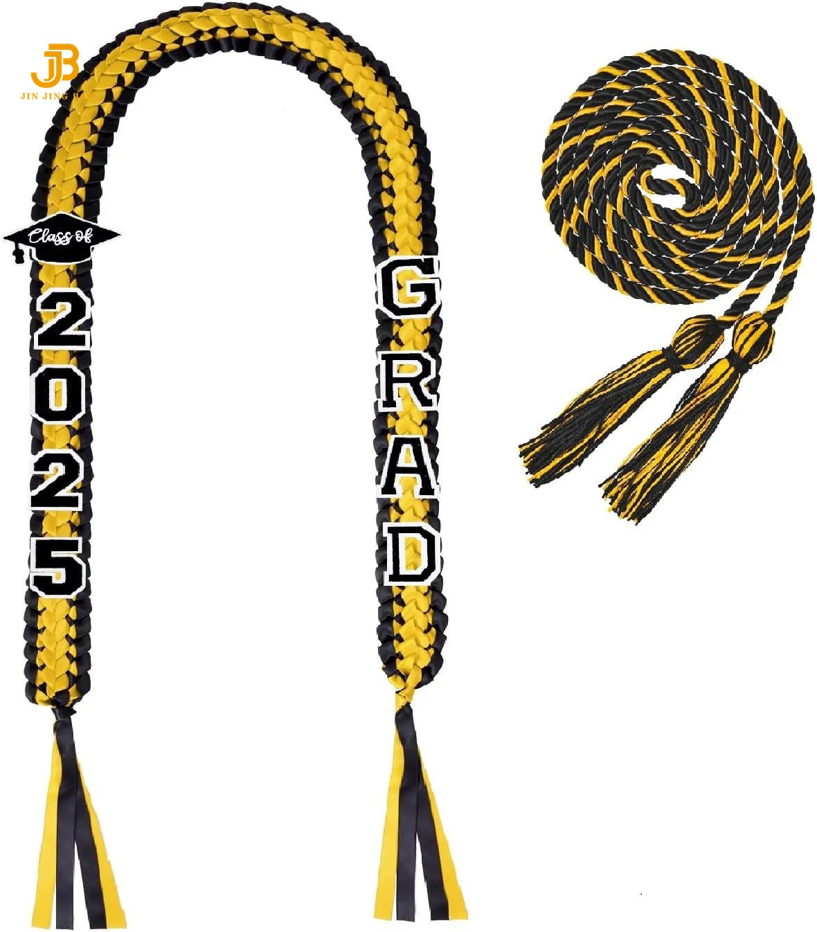 2025 Graduation Leis Ribbon 120CM Satin Ribbon Leis for College Back to School