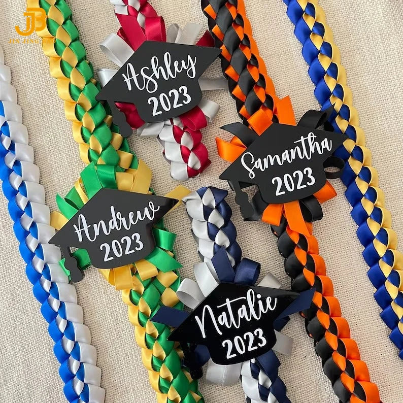 Fashion Class of 2026 Graduation Lei New Products Senior Graduate Ribbon Leis