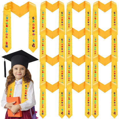 Graduation Stole Assorted Color 60 Inch Stoles for Graduation Blank Graduation Stole Class of 2025 White Red Purple Yellow Pink