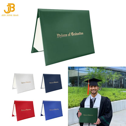 Custom Logo Document Holder Paper Diploma Covers Cardboard University Graduation Certificate Holder