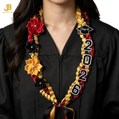 Popular Honor Ribbon 2026 Party Festival Recognition Award Wreath Hawaiian Necklace Graduation Leis