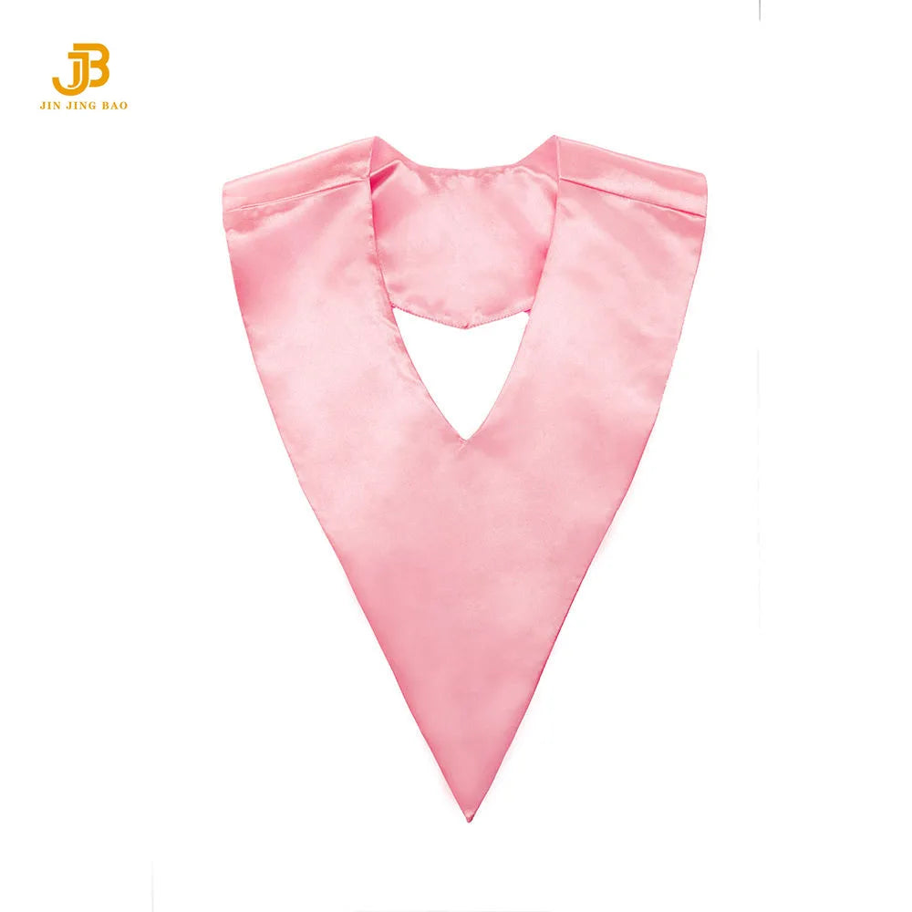 Best Quality V Stole Graduation Academic Sash Embroidered Graduation Stoles in Stock