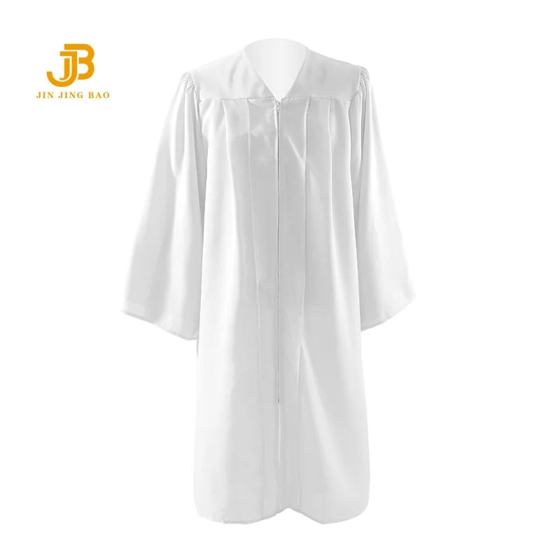Wholesale Adult Choir Robes 100% Polyester Graduation Gowns 12 Colors Matte College Grad Gown for High School Dress