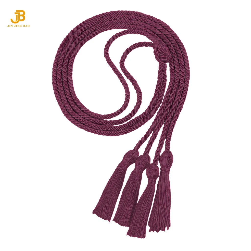 Gordon Ribbons Custom Ribbon Gold Tassel Graduation Honor Cords Tassel for Curtain Handmade Craft Accessories