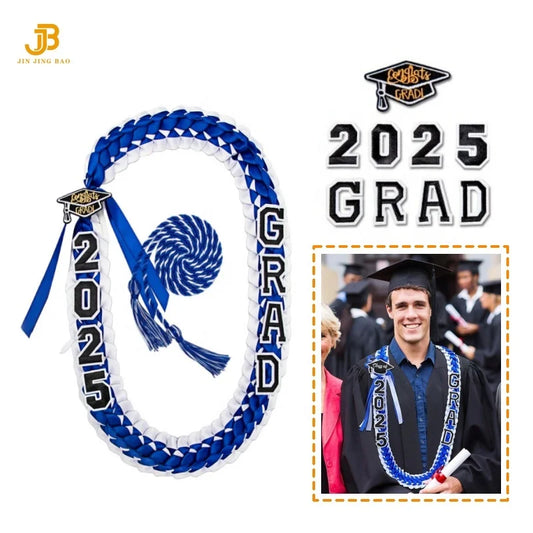 Factory Custom Good Quality Wholesale College Graduation Garland University Ceremony Graduation Necklace Flower for Graduate