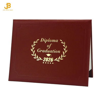 Factory Direct Leatherette Diploma Cover With Custom Logo
