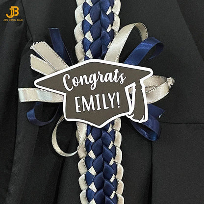 Graduation Leis High School and College Ribbon Weaving Decorative Party Supplies 2025 Graduation Lei