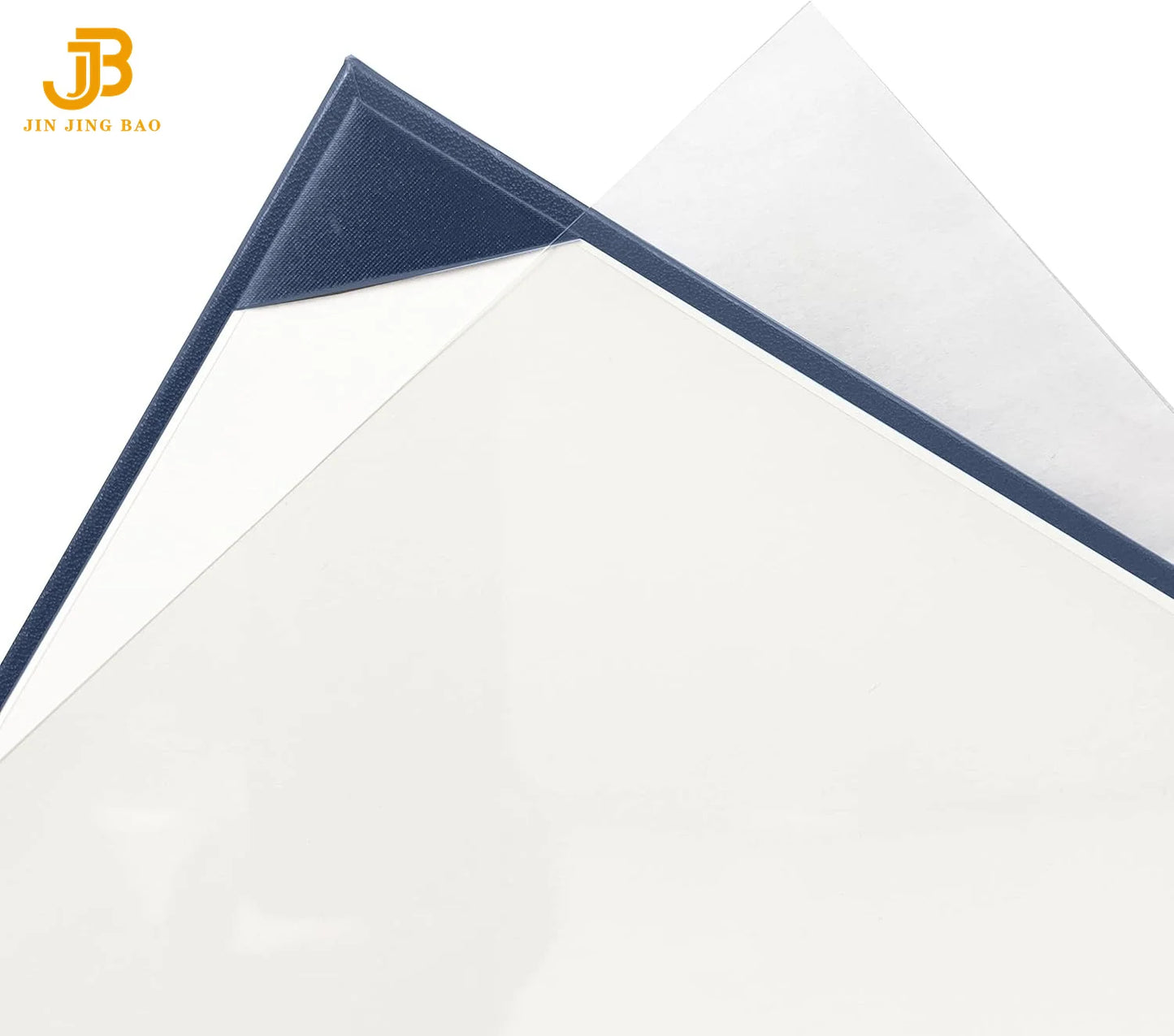 Imprinted Diploma Cover 8.5 X 11 PU Leather Certificate Covers Graduation Document Holder File Folder