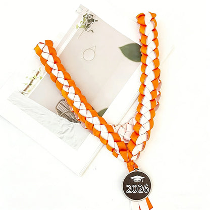 Graduation Season Honor Ribbon Graduation Party Festival Commendation Awards Wreath Necklace Graduation Leis