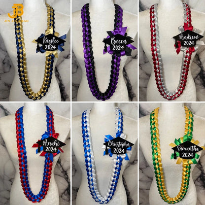 Lei Home Ribbon Lies Graduation Gift Men Women Kids Party Accessories Hawaii Flower Lei