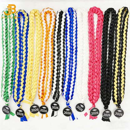 High Quality Wholesale Graduation Ribbon Garland Braided Collar Band Comfortable Ribbon Leis