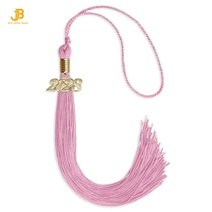 Wholesale White Silky Decorative Tassels Accessories Curtain Tassel Fringe 2025 Graduation Tassel for Clothes