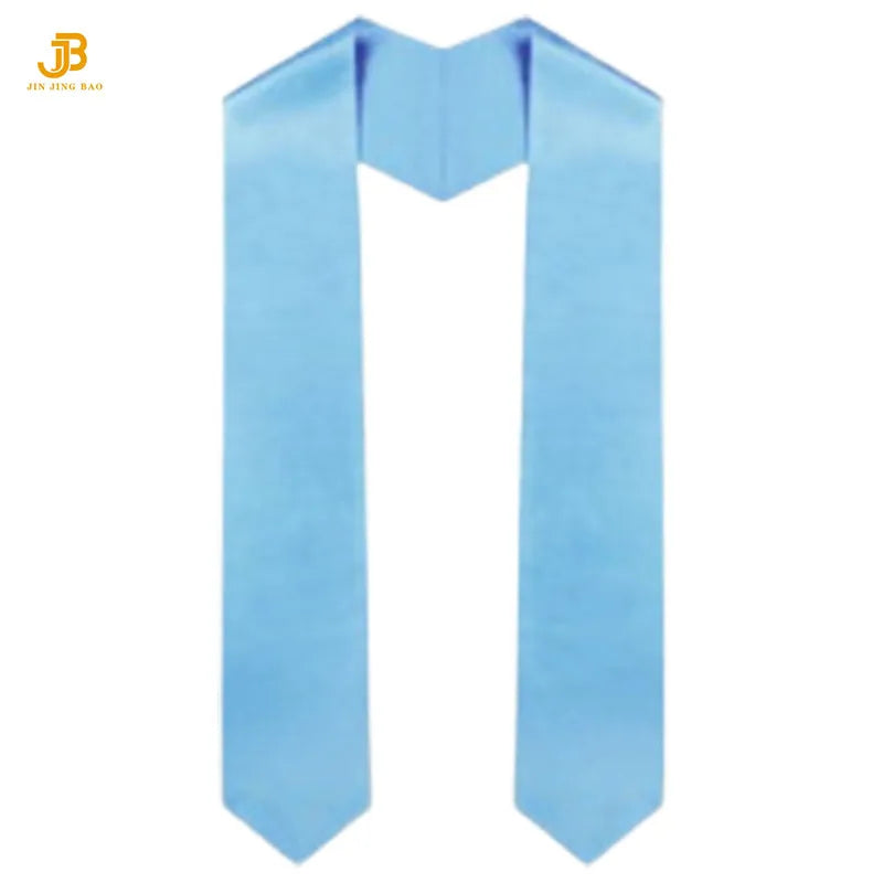 Cheap Price 60inch 70inch Polyester Adults Sublimation Blanks Graduation Ribbon Stoles