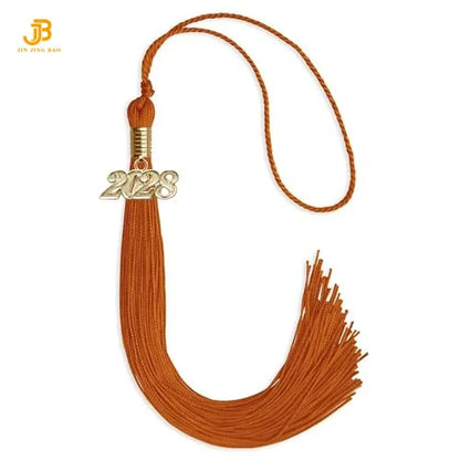 Wholesale White Silky Decorative Tassels Accessories Curtain Tassel Fringe 2025 Graduation Tassel for Clothes