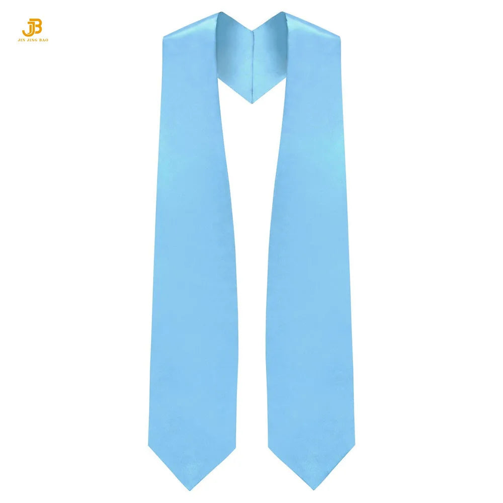 Customized Satin Cheap University Adult Graduation Sash Different Flag Scarf for Students