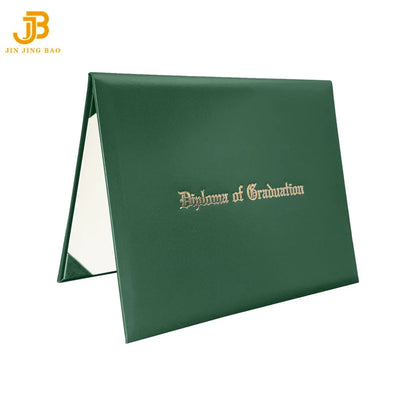 Custom Cover Certificate Printing College Degree Graduation Diploma University Certificate Cover Navy Blue