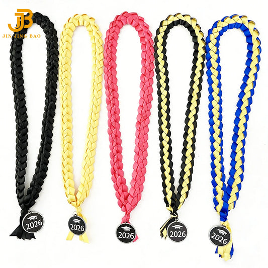 Graduation Season Honor Ribbon Graduation Party Festival Commendation Awards Wreath Necklace Graduation Leis