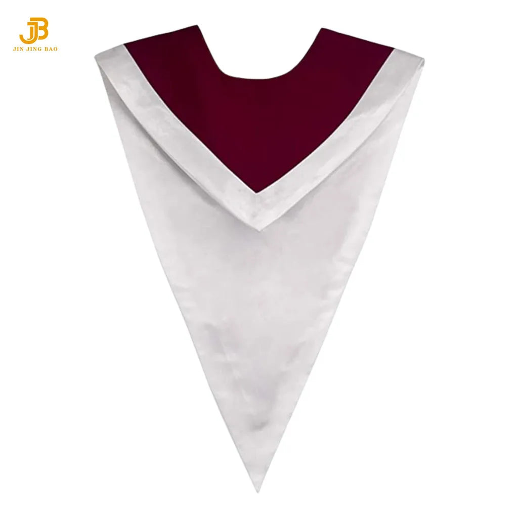 Customized Cheap Church Stole Choir Stole v Stole for Graduation Ceremony