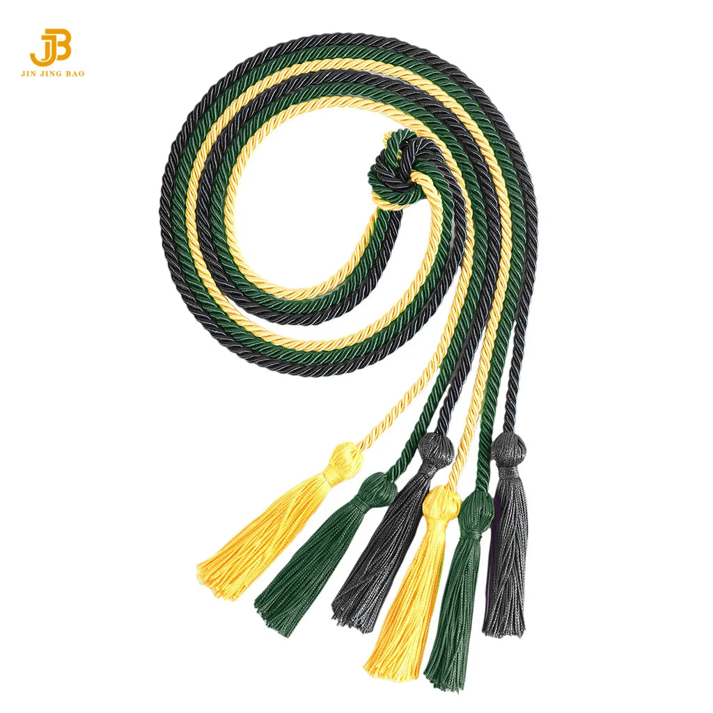 High Quality Graduation Honor Cords Tassels for Bachelor Gowns for School Graduating Students
