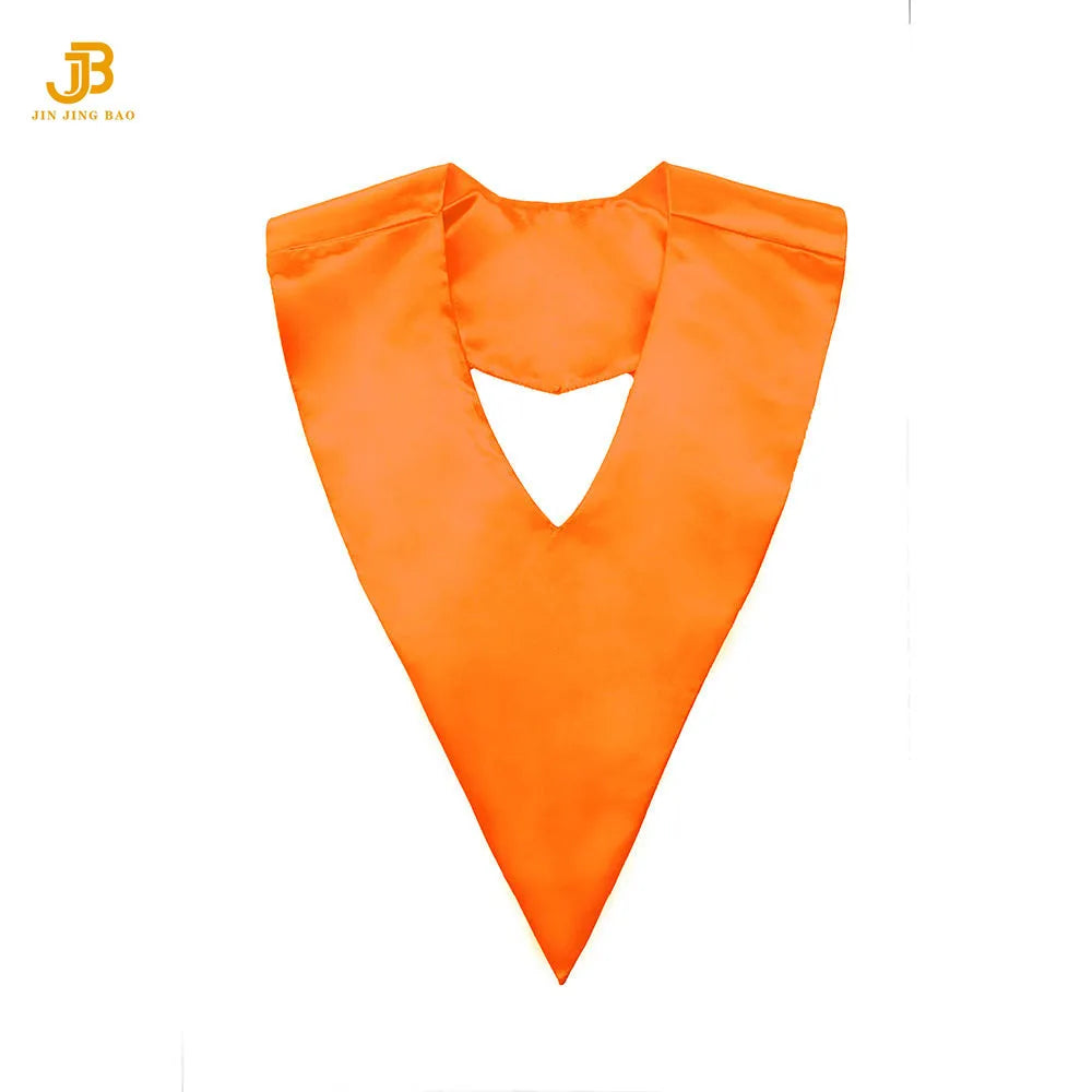 Wholesale Cheap Unisex Pink V Shape Choir Stole in Solid Color Choir Robes