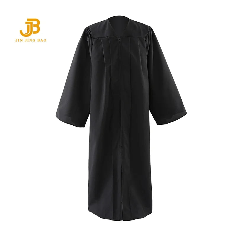 Wholesale Adult Choir Robes 100% Polyester Graduation Gowns 12 Colors Matte College Grad Gown for High School Dress