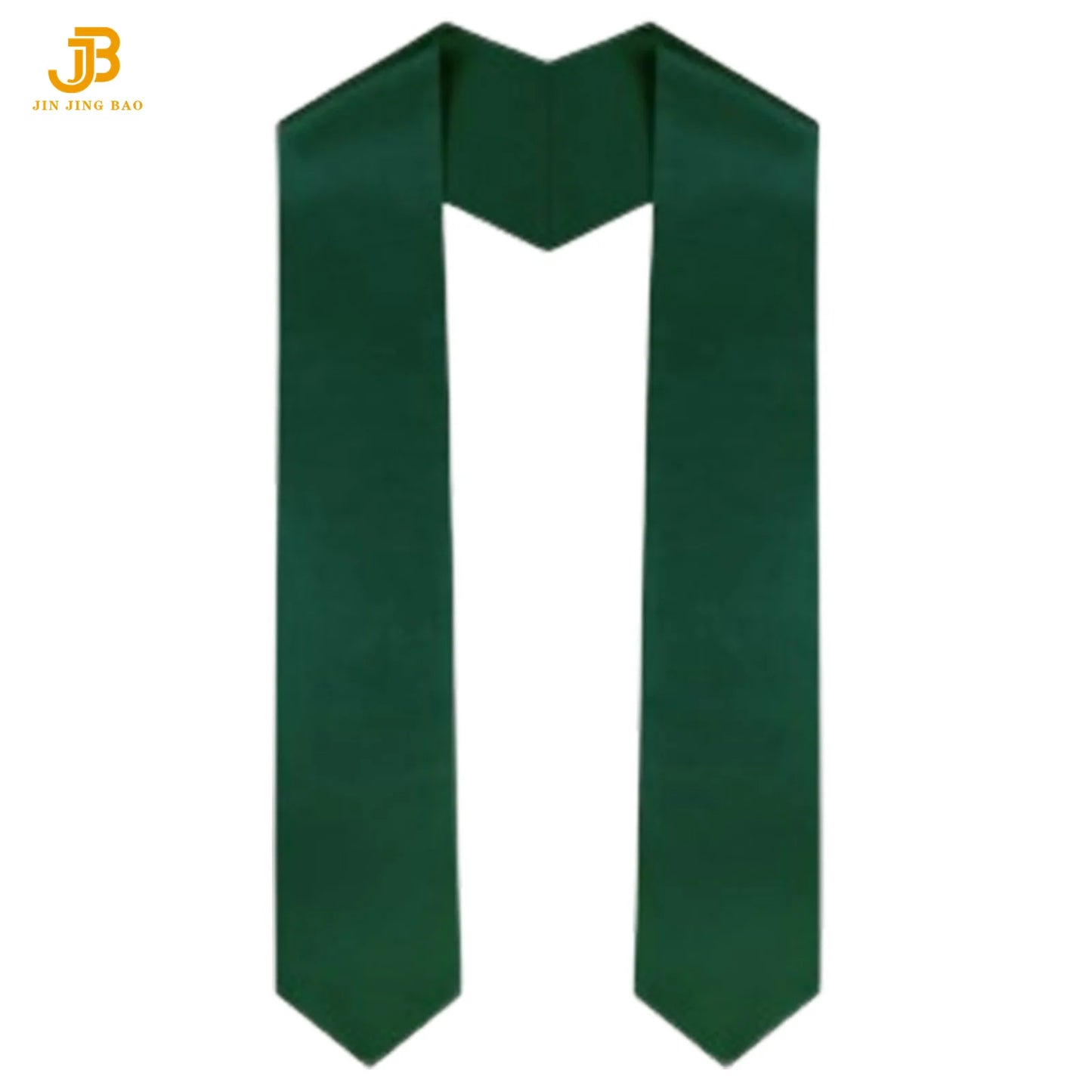 100% Polyester Satin Finish Red Color Plain Satin Graduation Honor Stoles or Sashes