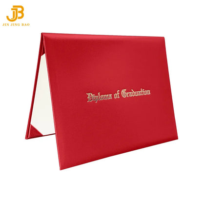 Custom Cover Certificate Printing College Degree Graduation Diploma University Certificate Cover Navy Blue