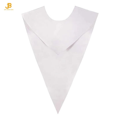 Two-Color Satin Reversible V Stole for Choir Classic Summer & Winter Matte Front V Stole