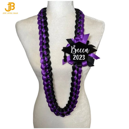 Lei Home Ribbon Lies Graduation Gift Men Women Kids Party Accessories Hawaii Flower Lei