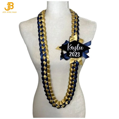 Lei Home Ribbon Lies Graduation Gift Men Women Kids Party Accessories Hawaii Flower Lei