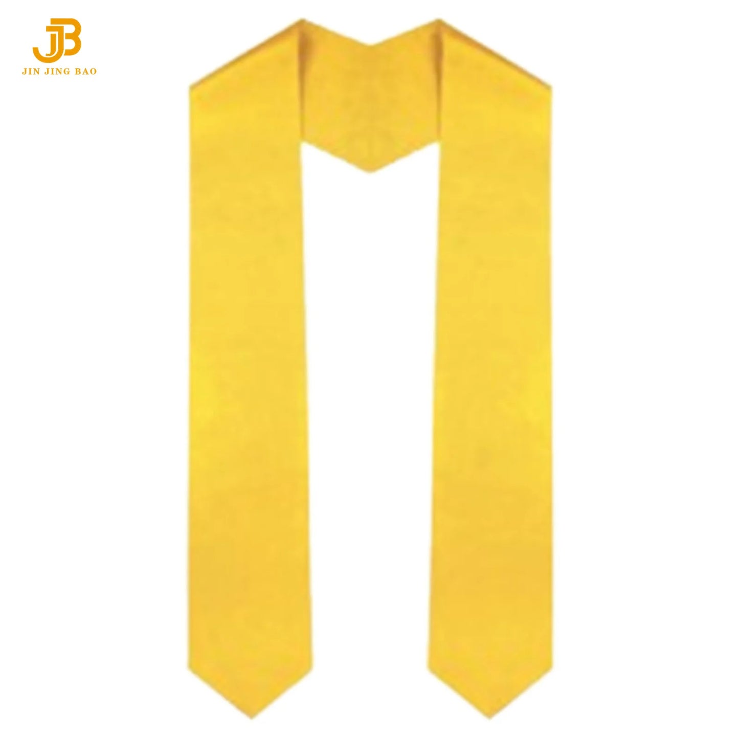 100% Polyester Satin Finish Red Color Plain Satin Graduation Honor Stoles or Sashes