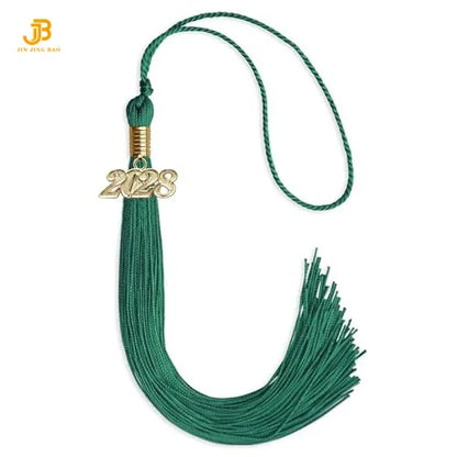 Wholesale White Silky Decorative Tassels Accessories Curtain Tassel Fringe 2025 Graduation Tassel for Clothes